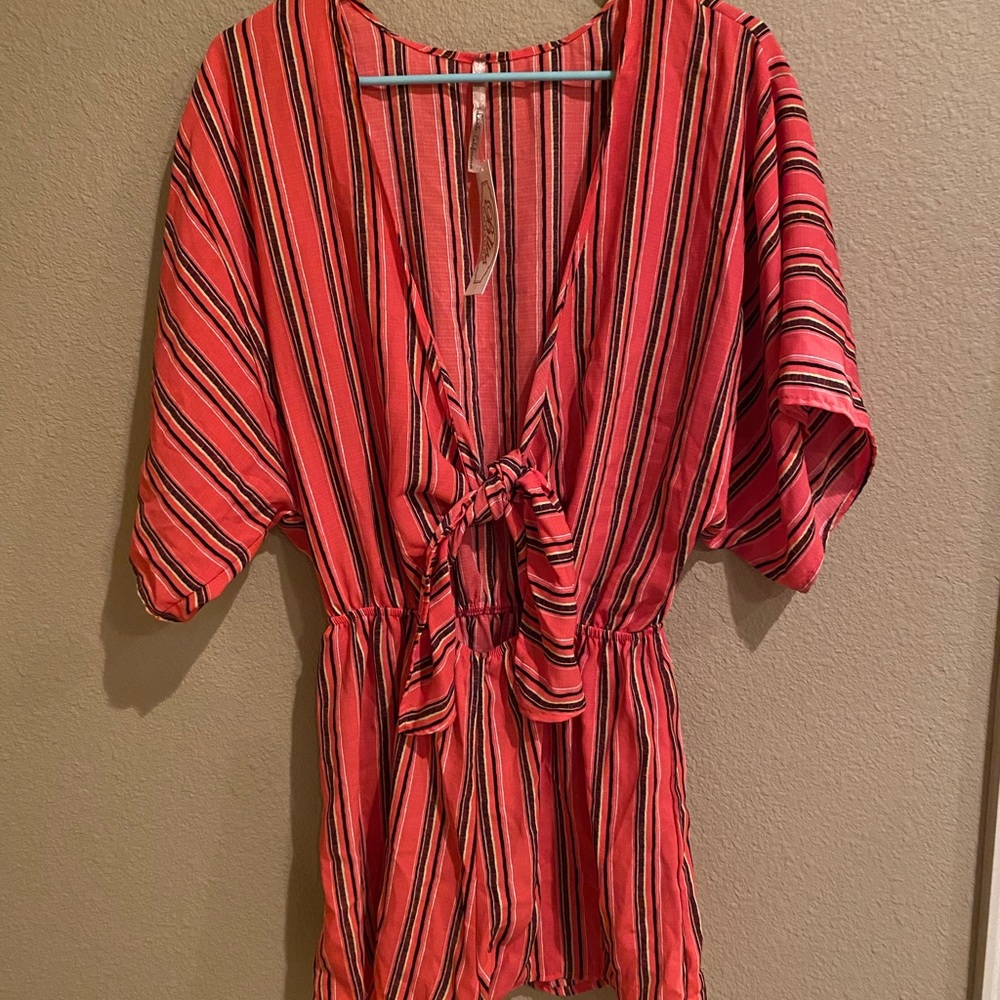 Cute Striped Romper